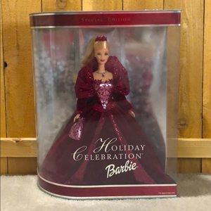 2002 Mattel Holiday Celebration Barbie